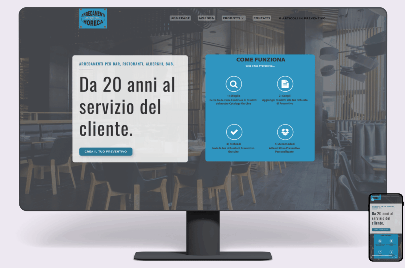 Horeca | Teknosedia – Arredamenti per Ho.Re.Ca